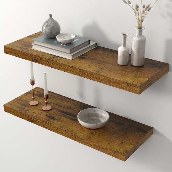 22 inch sales wood shelf
